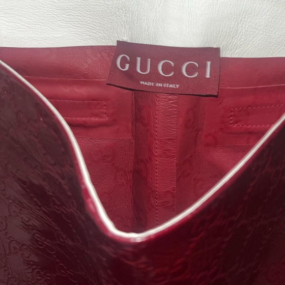 GG Leather Skirt - Picture 7 of 8